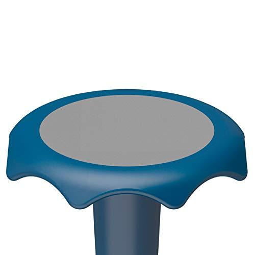 Hokki VS America Hokki Stool, Flexible Ergonomic Seating Stool for Kids and Adults, 20" Seat Height, Blue