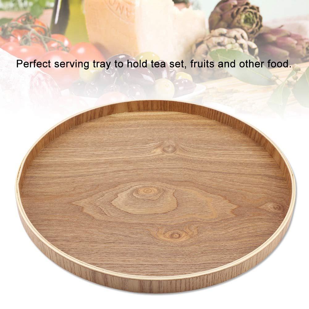 BizChair BizChair 30\" RD Natural Laminate Bar Table Top-22\"x22\" Base/Foot Ring