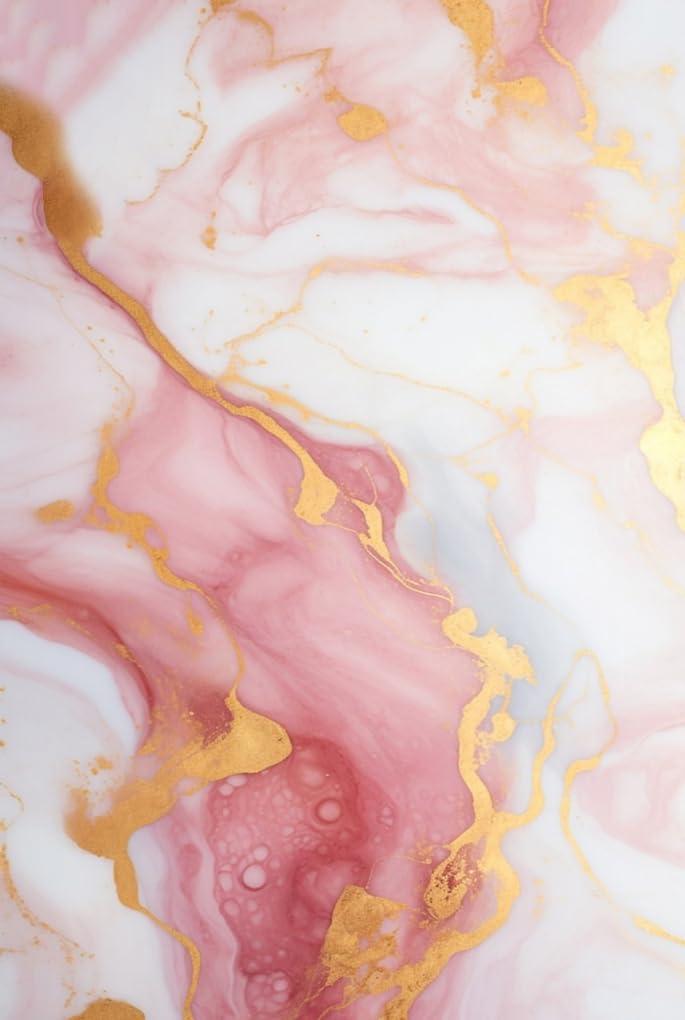 Lxdecao Pink Gold Marble Pattern Modern Abstract Faux Wool Area Rug 7x10 Soft Thick Washable Arti Rug for Livingroom Bedroom Diningroom Boho Nursery Office Kitchen Carpet Mat