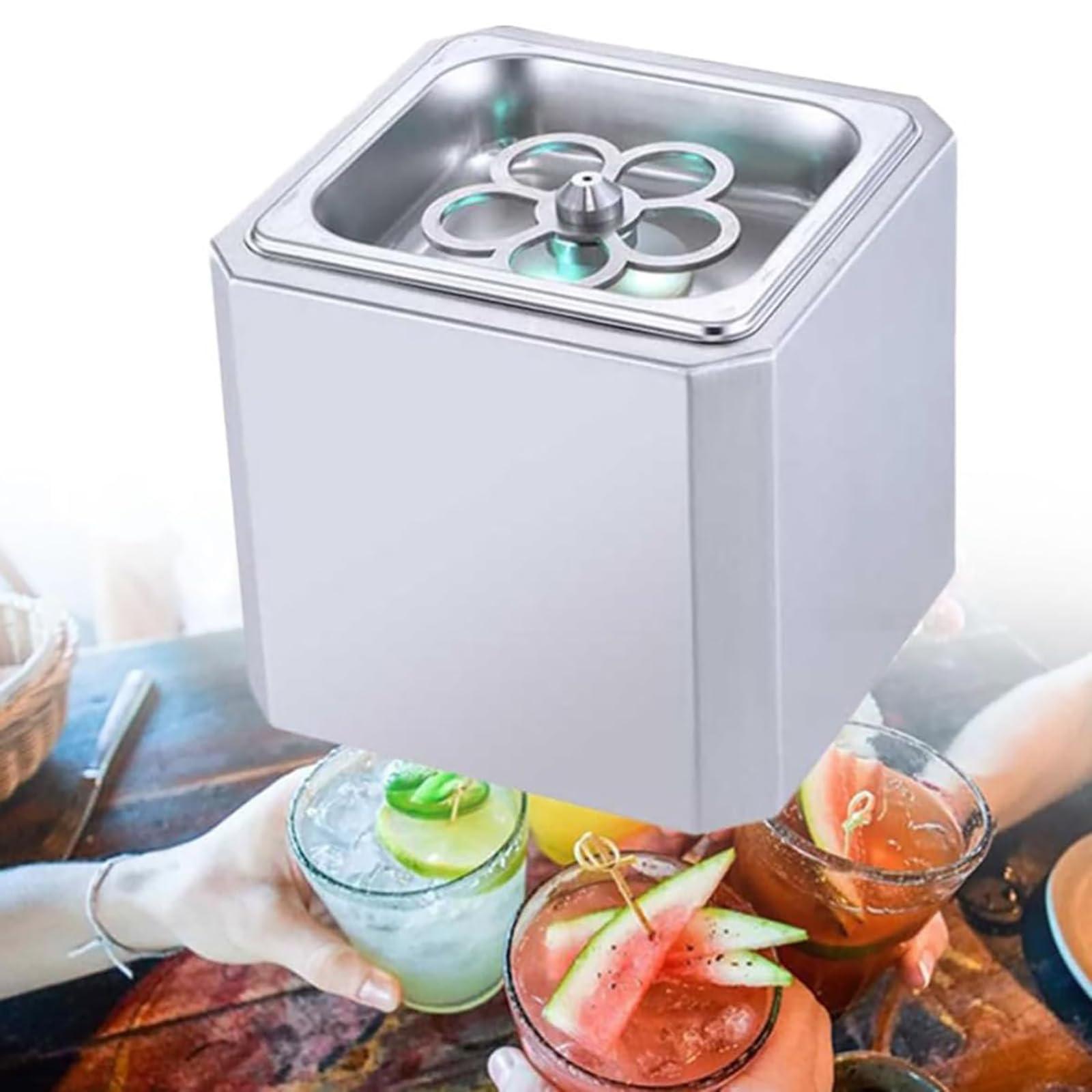 oiakus oiakus Co2 Glass Froster, Glass Chiller for Cups and Glasses, Instant Drink Chiller for Cocktail, Beer, Mixed Drinks, Wine Glass Chiller for Bar, Restaurant, Kitchen