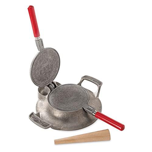 Nordic Ware Nordic Ware Krumkake Iron, Silver