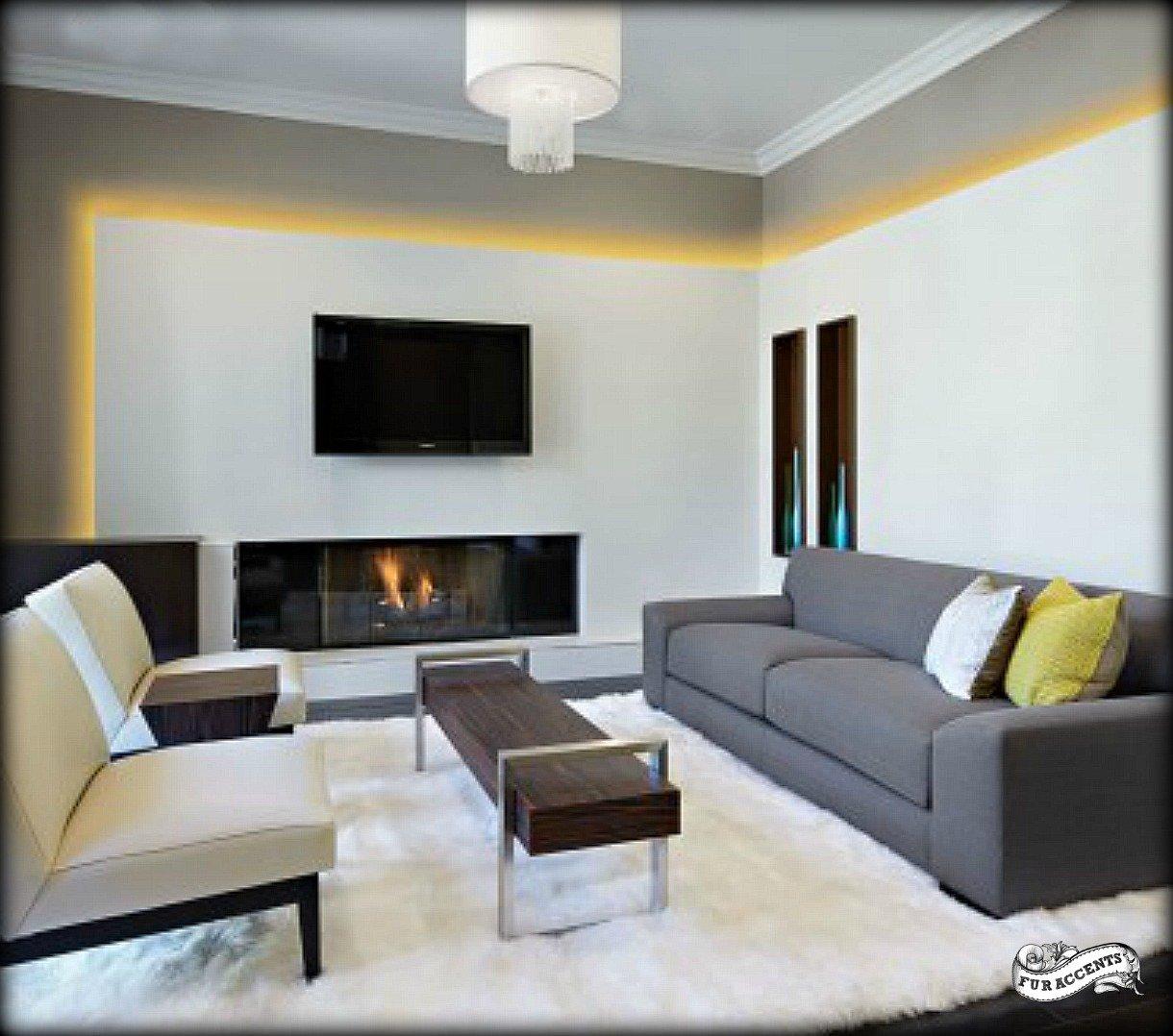 Fur Accents Large White Faux Sheepskin Area Rug - Rectangle - Shag - Luxury Faux Fur - Ultra Suede Backing - Fur Accents Original Design (8'x10')