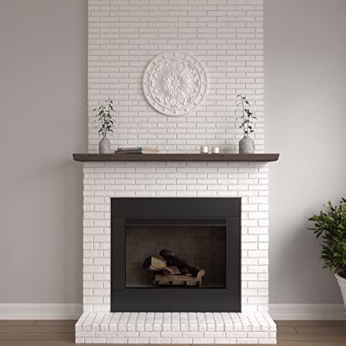 Ekena Millwork Ekena Millwork CM20FO Foster Acanthus Leaf Ceiling Medallion, 20 1/2"OD x 1 1/2"P (Fits Canopies up to 2 1/4"), Factory Primed