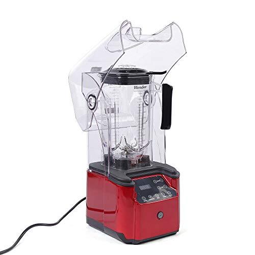 LOYALHEARTDY Commercial Blender, 2200W 2.2L Professional Touch Blender Sound-proof Safety Cover Juicer Smart Smoothie Maker Mixer