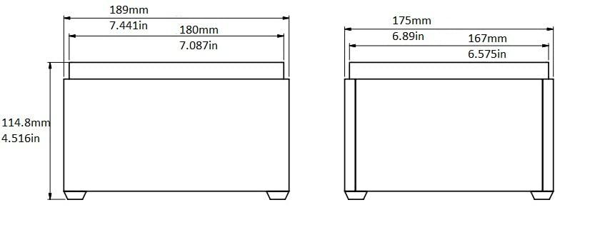 Rattleware Rattleware Stainless Maple Holder Knock Box - Perfect for Home, Cafe, Restaurant, Hotel, Office, or Commercial Establishment - Heavy Duty Knock Box Trusted By Baristas Worldwide (6 x 5.5 x 4)