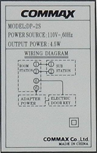Commax Commax Doorbell and Doorphone Kit DP2S/DR201D