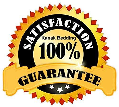 Kanak Bedding Kanak Bedding Collection Presents Egyptian Cotton 300 GSM Fluffy Comforter with a Free 15-Inch Fitted Sheet - Premium Quality Bedding Set(Twin-White)