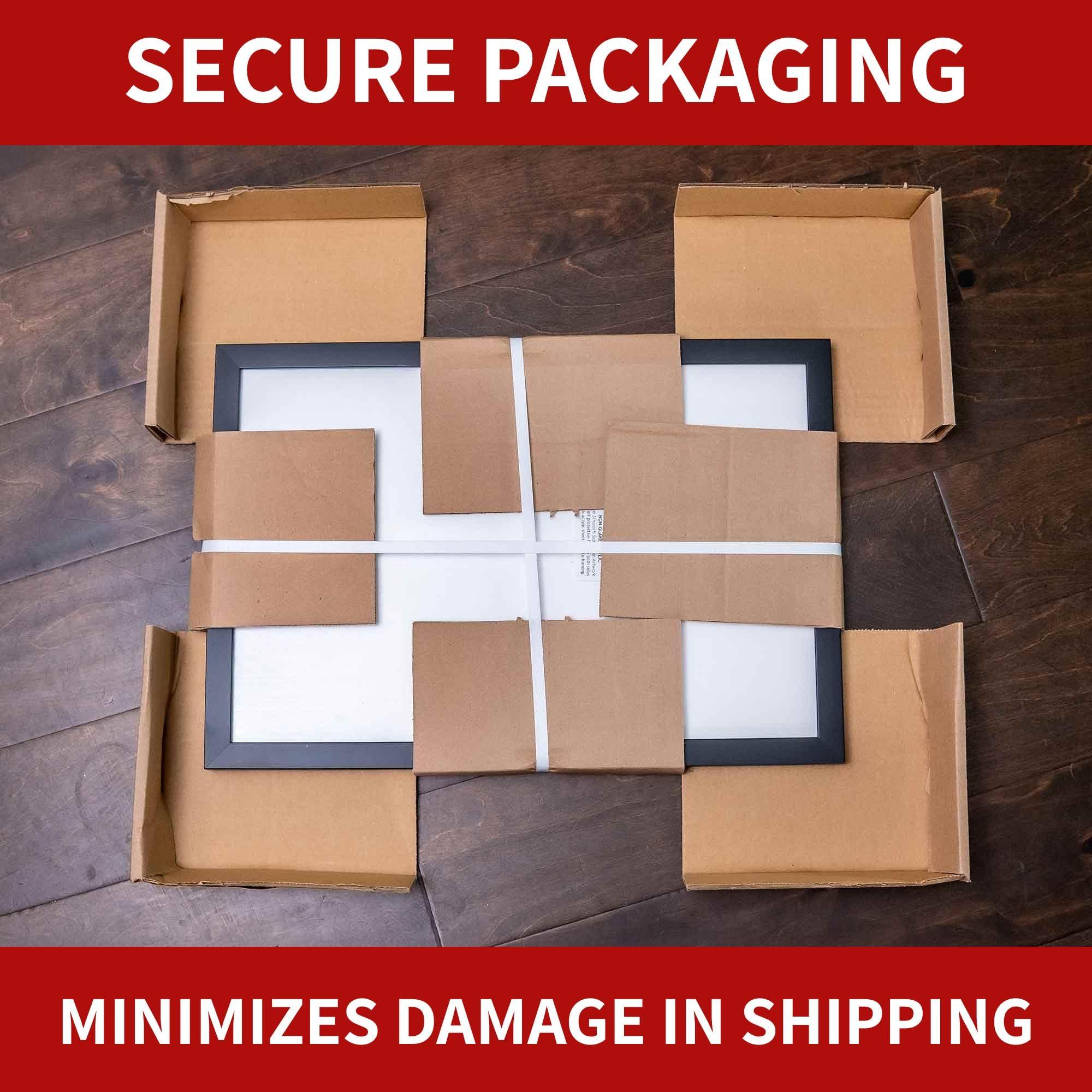 Poster Palooza 16x13 White Shadowbox Frame - Shadow Box Frame Interior Size 16x13 by 2 Inches Deep - White Frame Is Made to Display Items Up To 1.75 Inches Deep! Includes Shatter Resistant Acrylic, Backing, Hardware