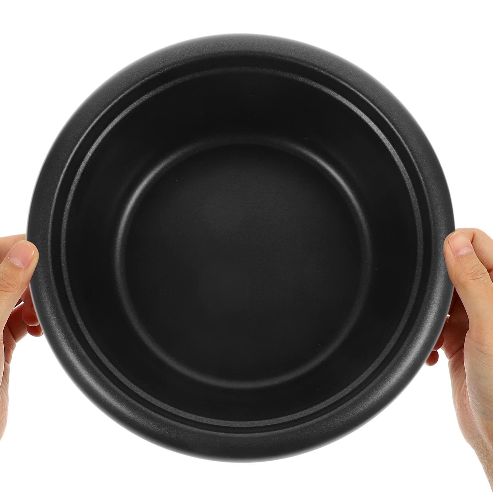 Kichvoe Rice Cooker Replacement Pot 9.3 * 3.9Inch Rice Cooker Inner Pot 2L Non- Stick Rice Cooker Liner Replacement Rice Cooker Insert Rice Maker Accessories Rice Cooker Pot Replacement