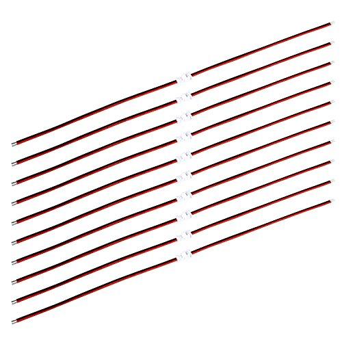 EBOOT eBoot 20 Pairs 1.25 mm JST 2 Pin Micro Electrical Male and Female Connector Plug with 10 cm Wire Cable