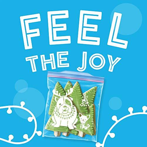 Ziploc Ziploc Gallon Food Storage Freezer Bags, Grip \'n Seal Technology for Easier Grip, Open, and Close, 38 Count, Holiday Designs