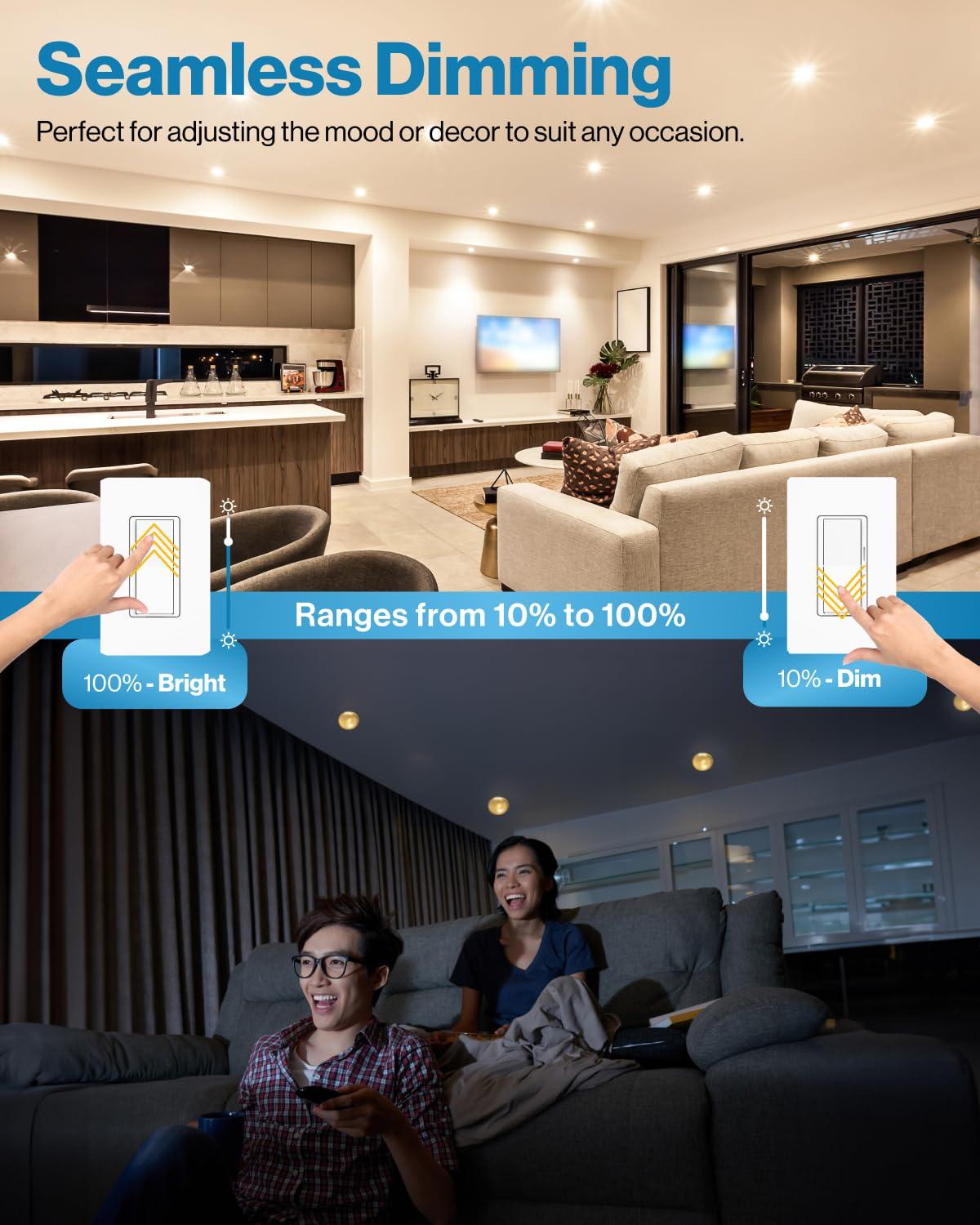 Sunco Lighting Sunco 10 Pack BR40 LED Light Bulbs, Indoor Flood Lights, Dimmable, 1400 Lumens, 100W Equivalent 17W, 3000K Warm White, Indoor Residential Home Recessed Can Lights, E26 Base, CRI94, High Lumens - UL