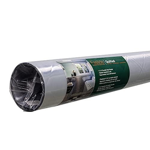 FASDE FASDE - 4ft x 8ft x .013in Quilted Brushed Aluminum Decorative Vinyl Wall Panel (4\' x 8\' Panel)