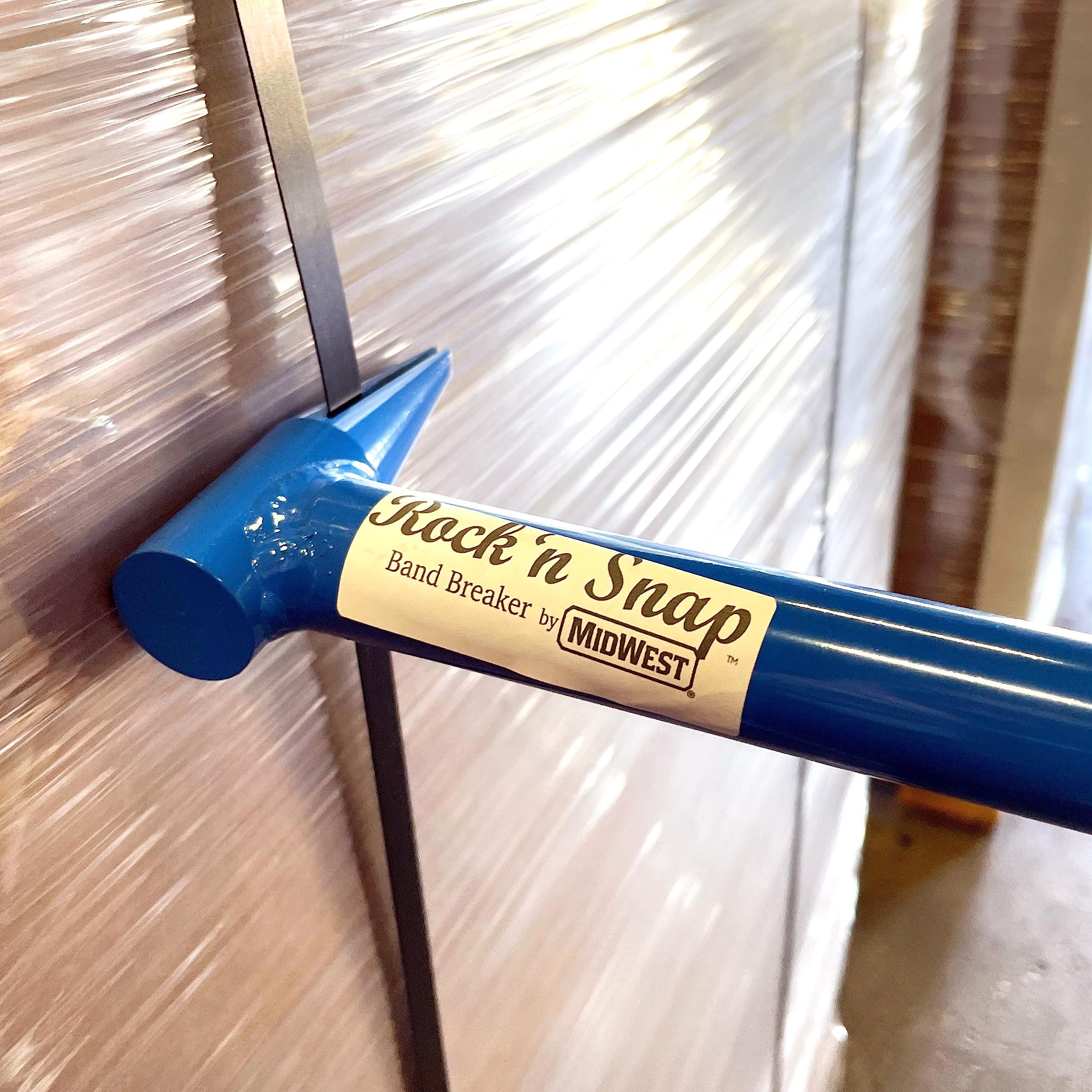 Midwest Snips MIDWEST Rock-N-Snap Band Breaker - 19 Inch Steel Band Snapper With High Leverage Design & Cushioned Grip - MWT-BB1