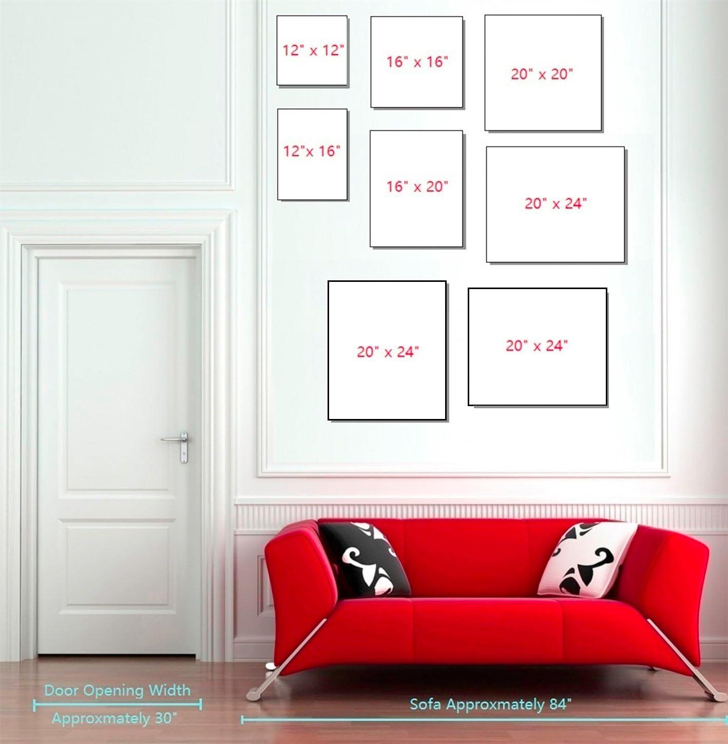 Niwo ART Niwo ART - Water Lily Pond 1899, by Claude Monet - Oil painting Reproductions - Giclee Canvas Prints Wall Art for Home Decor, Stretched and Framed Ready to Hang (24\"x20\"x1.5\")