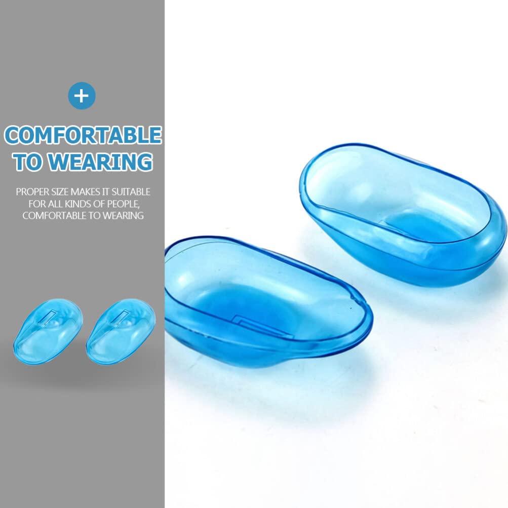 Mobestech Mobestech Universal Ear Covers for Hair Dye Silicone Hair Coloring Ear Protectors Washable Reusable