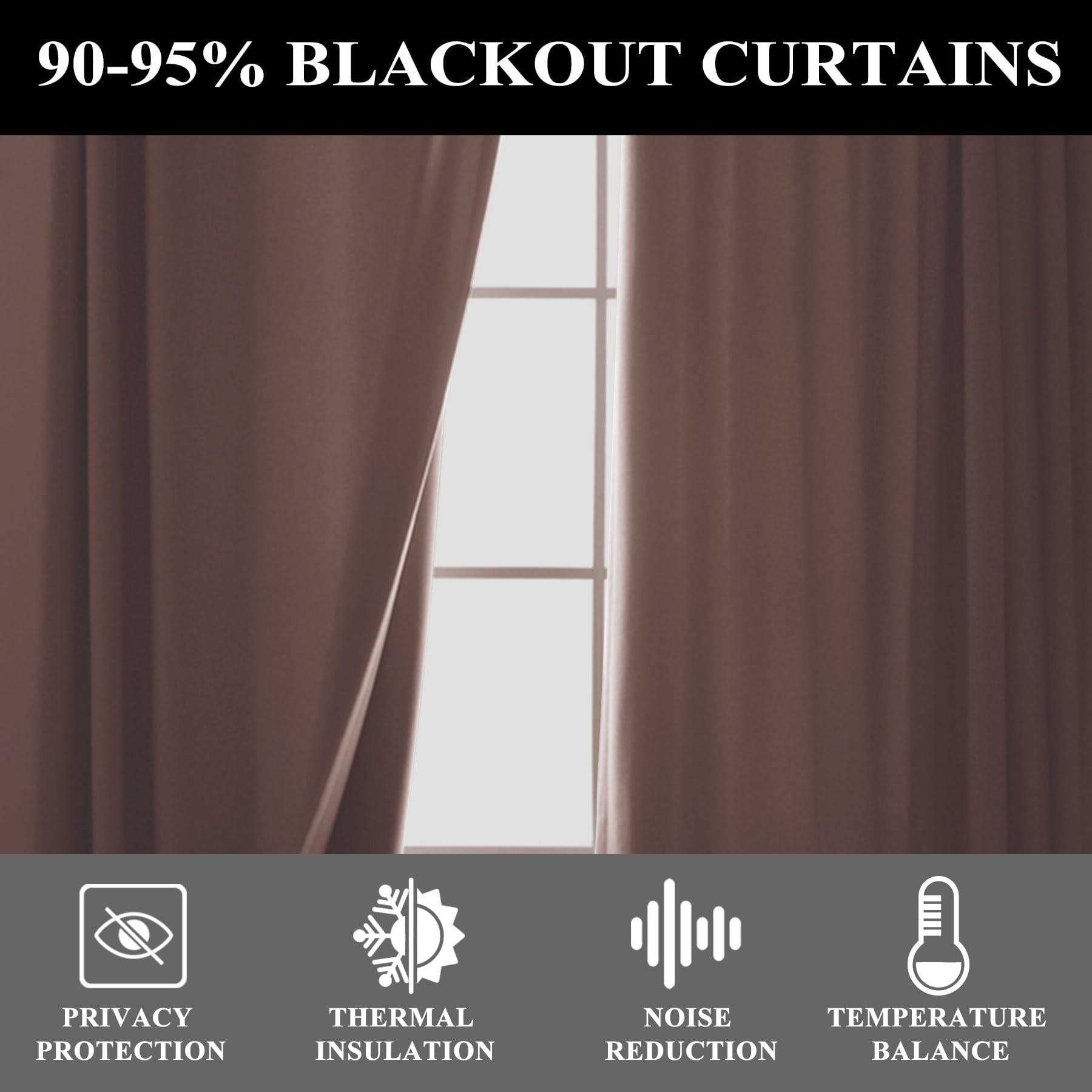 Fcosie Fcoise Pinch Pleat Curtains for Traverse Rod, 204 Inches Extra Long Drapes, Linen Look Blackout Curtains, Tall Ceiling to Floor Curtains, Extra Tall Curtains 17ft, Ivory White (50" W x 204" L, 1 PC)