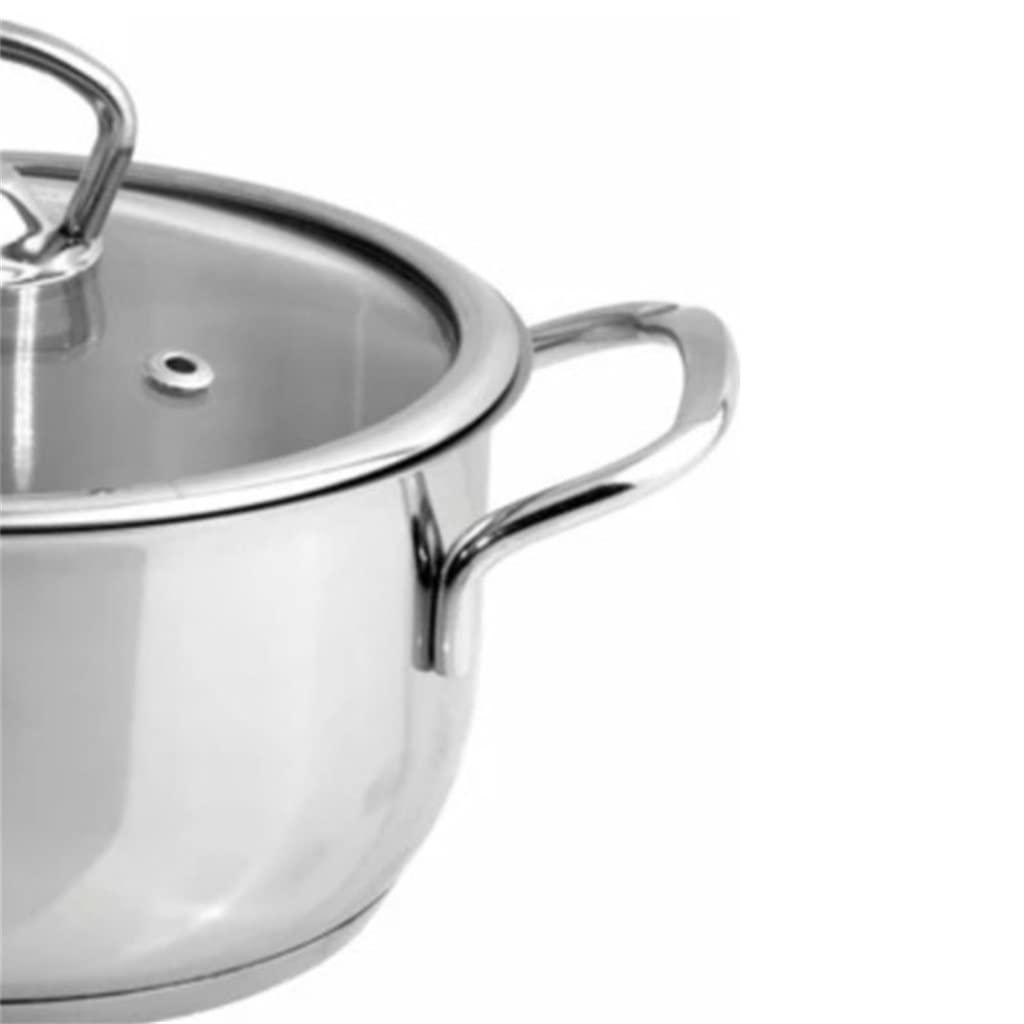 EliteBloom EliteBloom Cooking Pot, Frying Pan,Cookware Set 6 Piece Kitchen Gadgets Set Pots Pans Set Set Nonstick Dinner Lunch (A See Description)