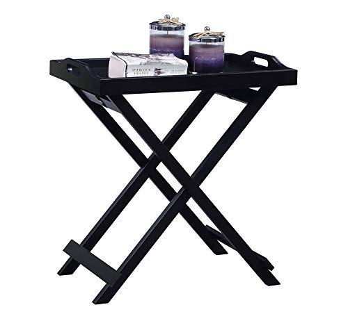 Convenience Concepts Convenience Concepts Designs2Go Tray Table, Black