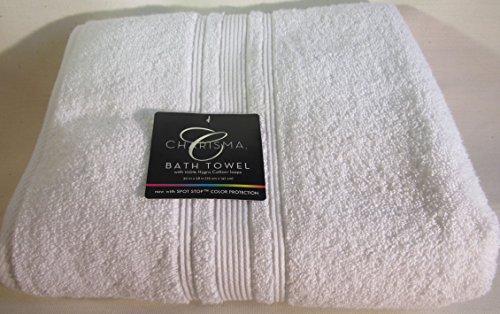 Charisma Charisma Luxury Bath Towel - 100% Hygro Cotton, Classic White