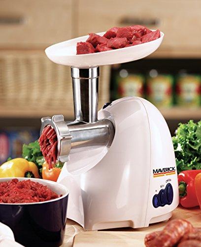 Maverick Maverick Mince Master 575-Watt Meat Grinder, White