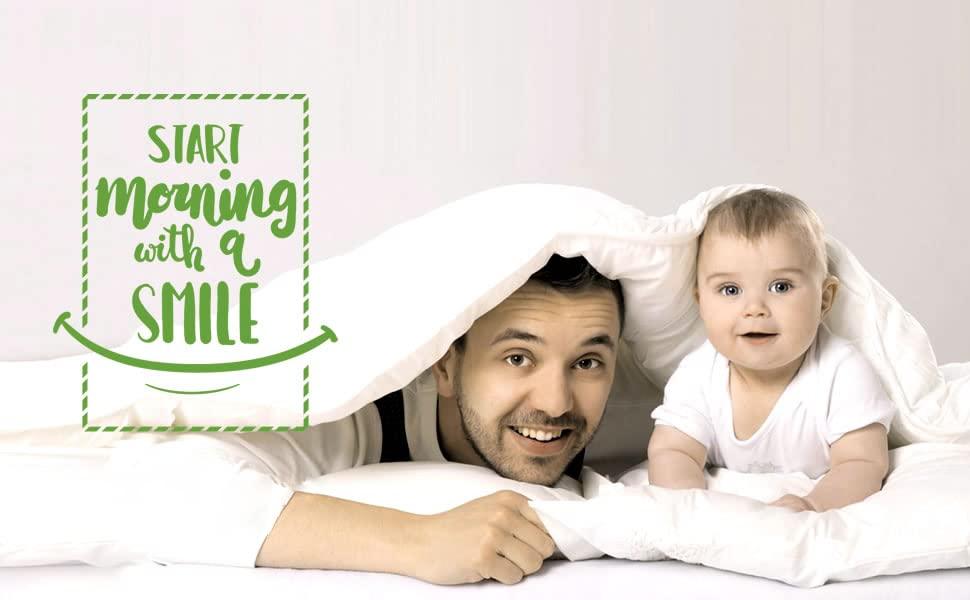 Fabricom-Retail Feel Super 1200-TC All Season Down Alternative Comforter Oversized King Plus (128x120) Pinch Pleated Warm & Soft Quilted 100% Egyptian Cotton 600 GSM Breathable & Soft Quality Comforter