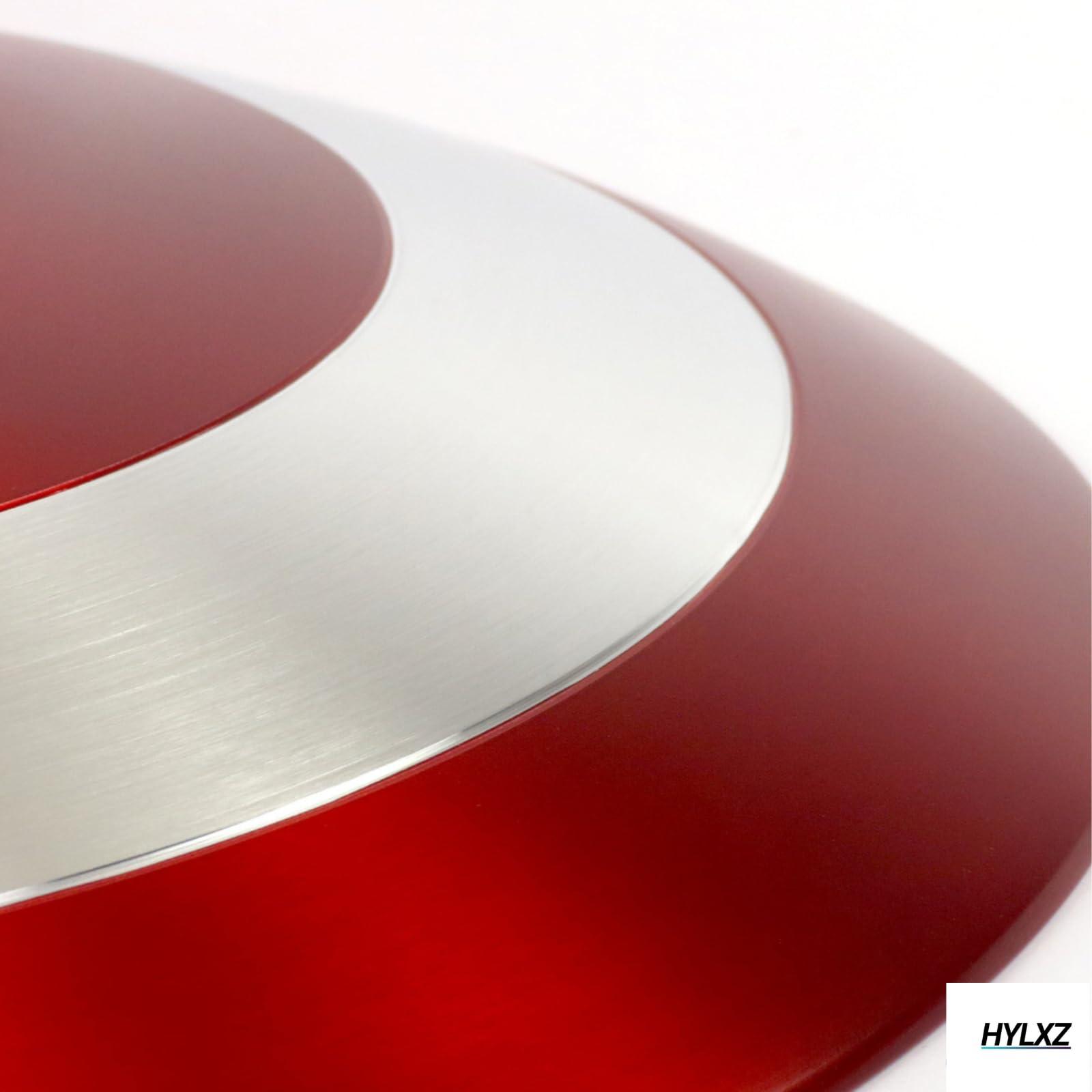 HYLXZ Captain America Shield Metal, Stainless Steel Rust free, Marvel Legends Series, Captain America Premium Role Play Shield, Adult Fan Costume & Collectible, Wall Decor, Leather Grip. Full Size