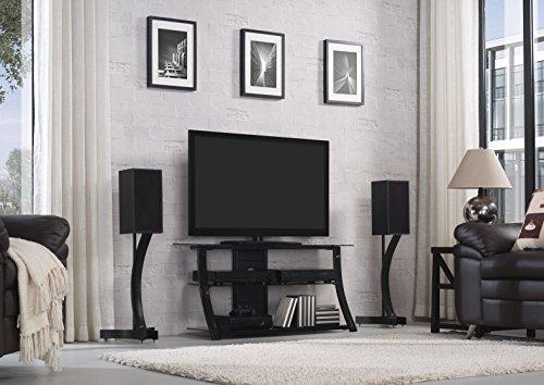 Bell'O BellO PVS4208HG Flat Panel A/V Stand - High Gloss Black