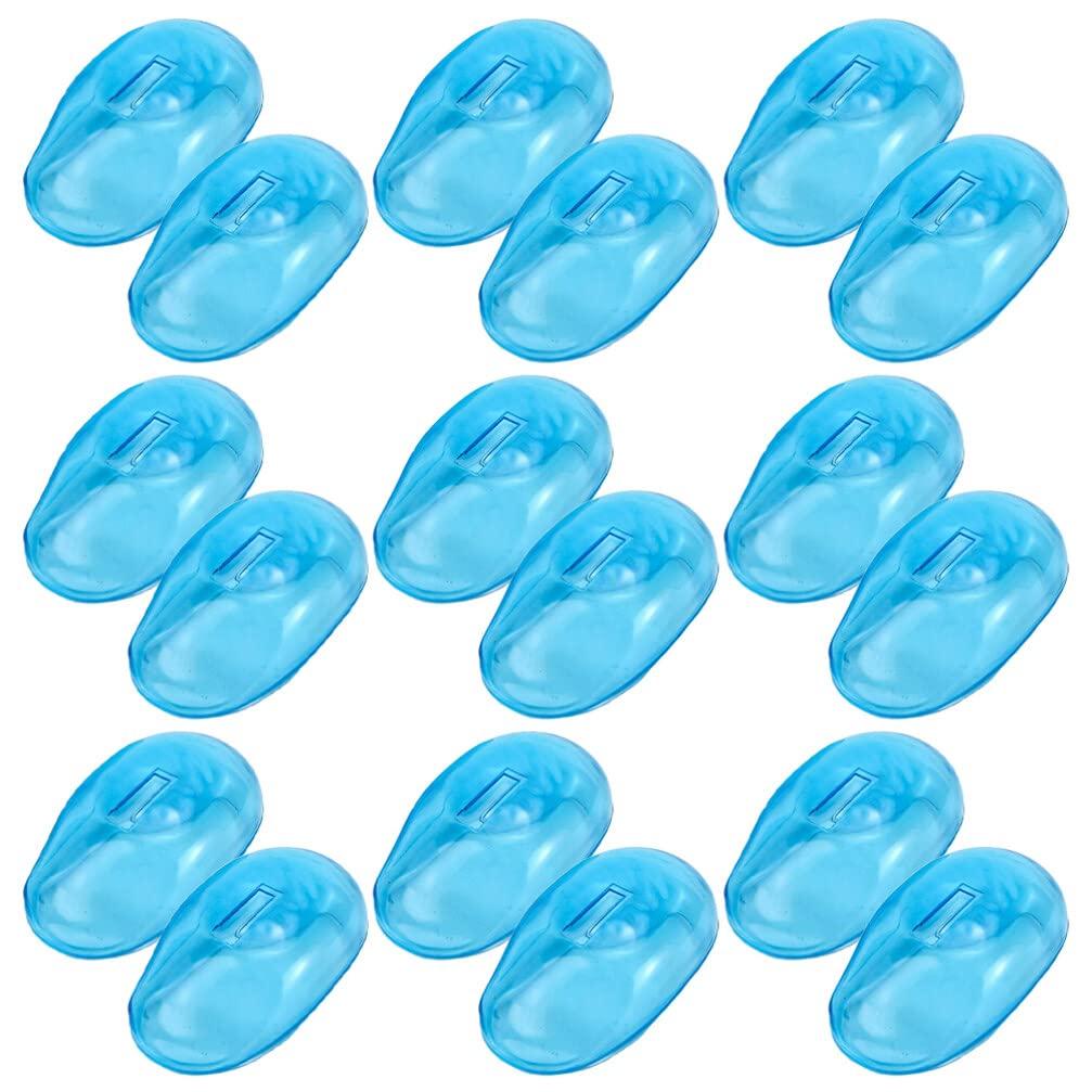 Mobestech Mobestech Universal Ear Covers for Hair Dye Silicone Hair Coloring Ear Protectors Washable Reusable