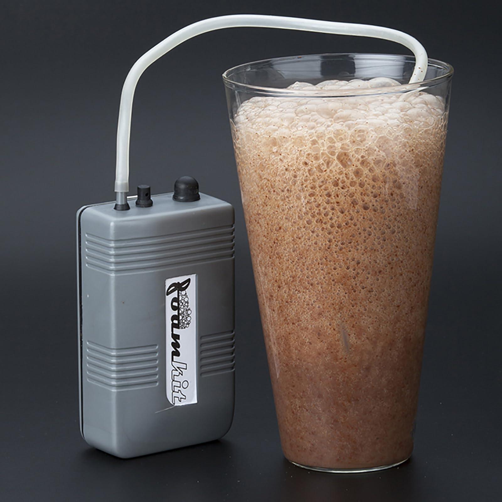 ZILOOK ZILOOK Foam Generator/Foam Machine, Molecular Gourmet Cooking Bubble Machine, Kitchen Cooking Bubble Tool, Used for Barbecue, Cocktail Drinks, Tableware Foam Making