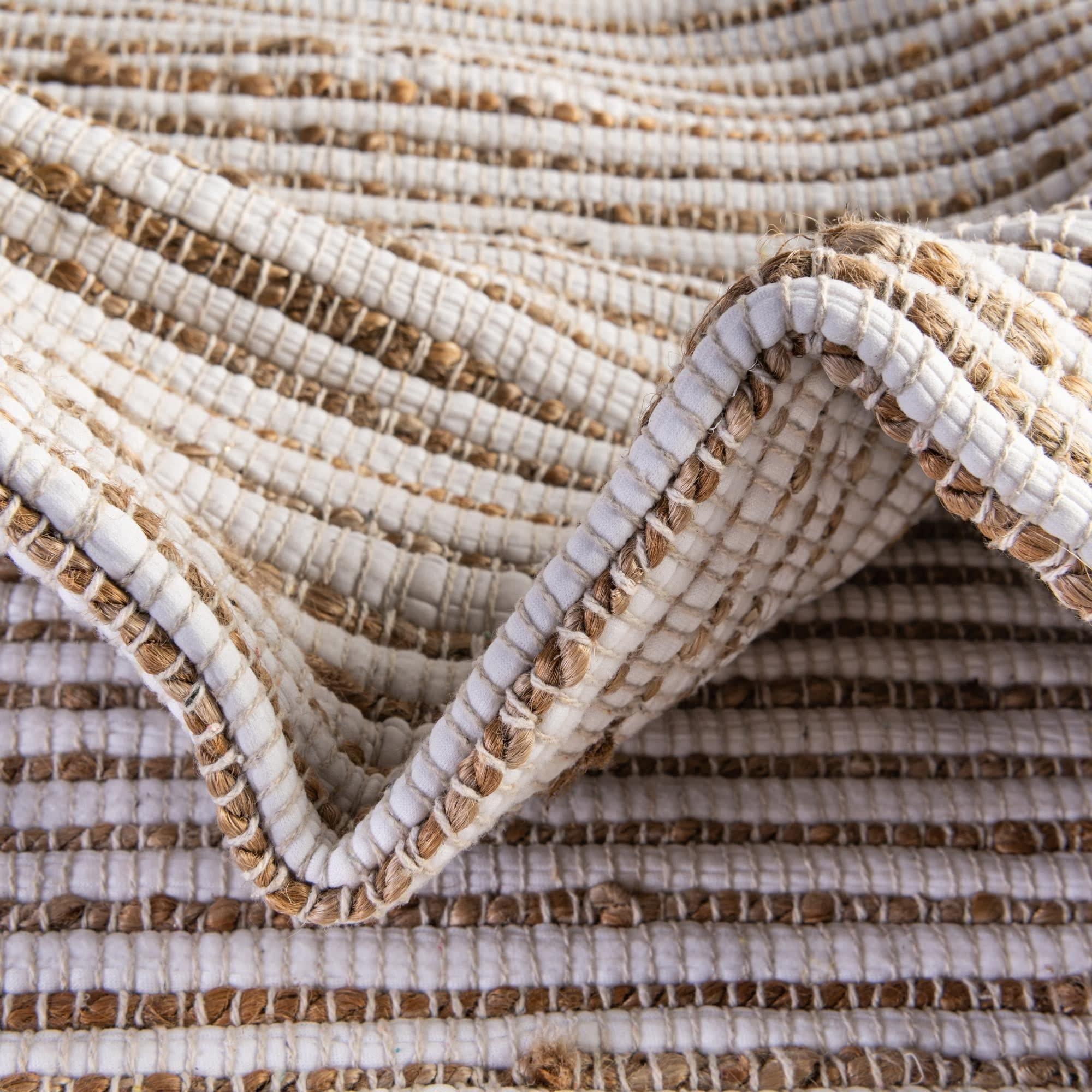 Overstock Overstock Braided Dosa Collection Area Rug 10'x14' - Gray-Beige