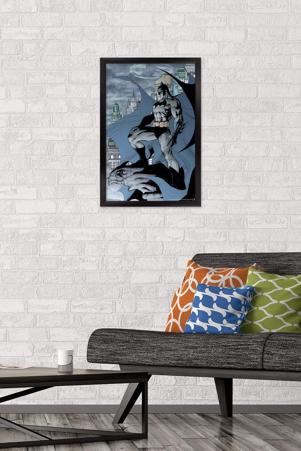 Trends International Trends International DC Comics Batman - Gargoyle Wall Poster, 22.4L x 14.7W, Black Framed Version