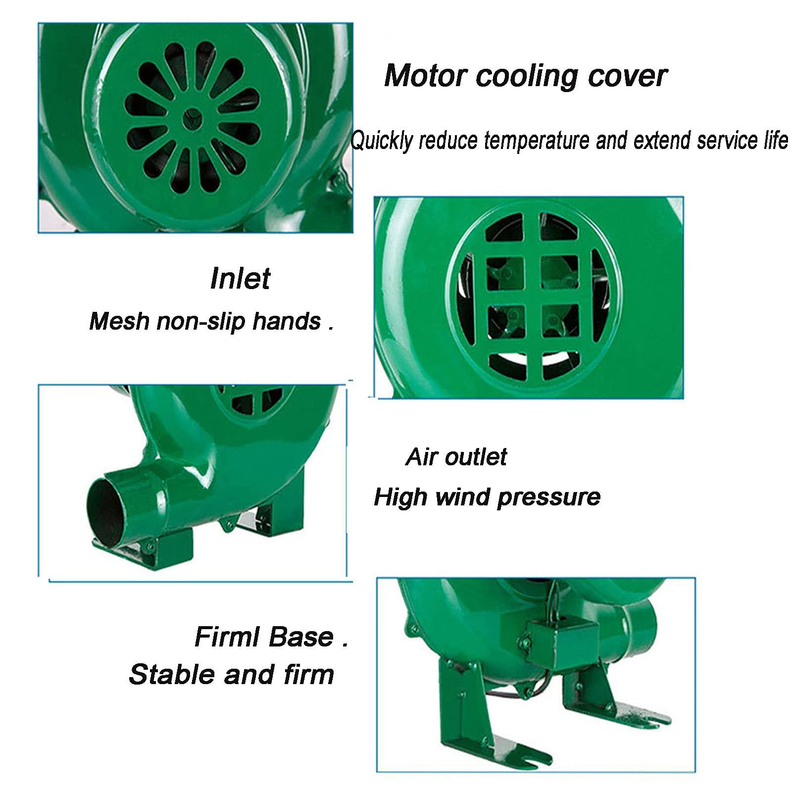 LLYLA BBQ Fireplace Fan, Adjustable Speed, Centrifugal Barbecues Blower, for Outdoor Family,Electric Blacksmith Forge Blower