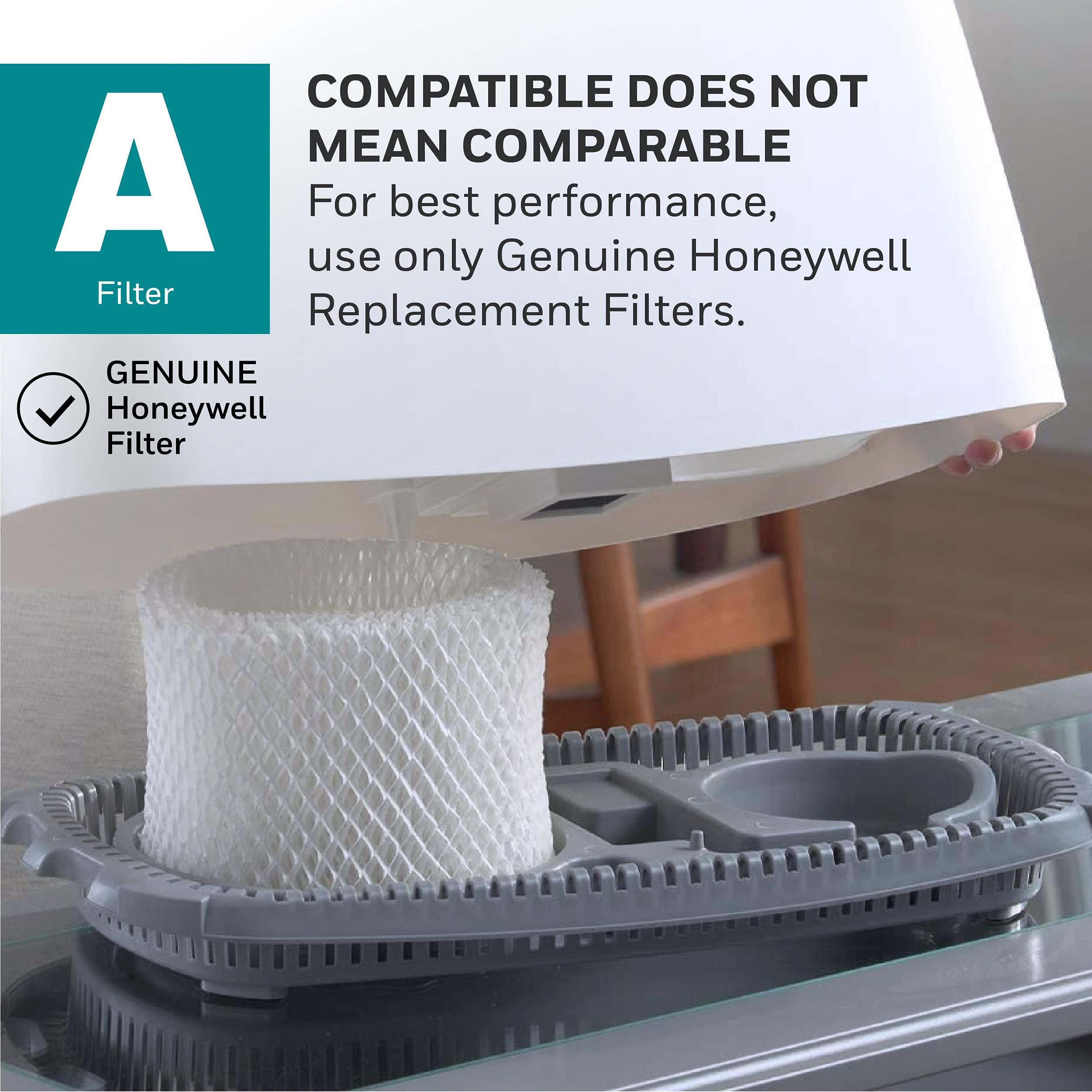 Honeywell Honeywell Cool Moisture Humidifier, Medium Room, 1 Gallon Tank, White Invisible Moisture Humidifier for Baby, Kids, Adult Bedrooms Quiet and Easy to Clean with UV Technology for Everyday Comfort