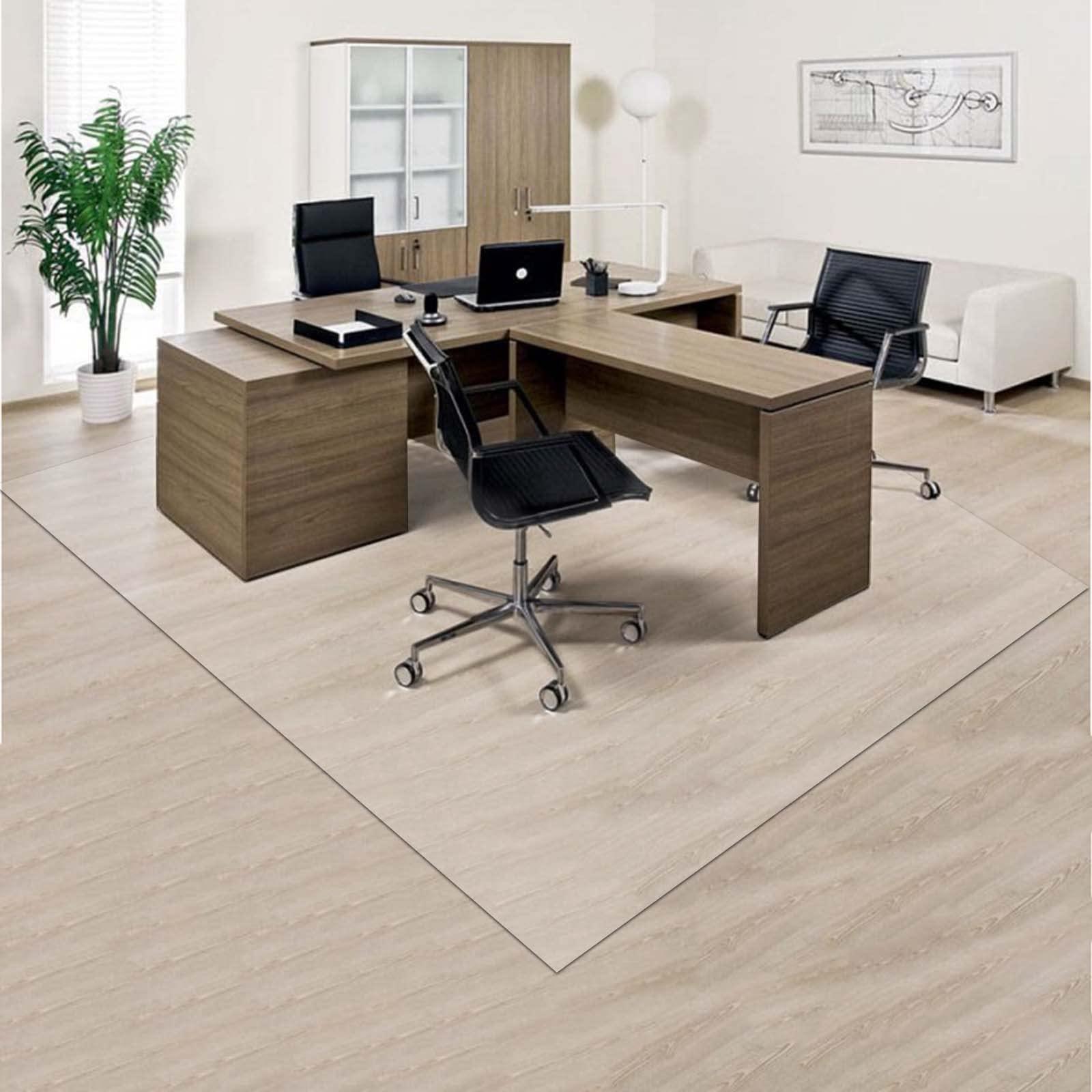 MLYYJH Clear Vinyl Rugs Runners, Protector Mats for Hardwood Floors/Office Chair/Entryway Rugs/Living Room Carpet, 30 50 70 90 110 130 150 170 180 inch Large, Heavy Duty Waterproof Non-Slip Plastic
