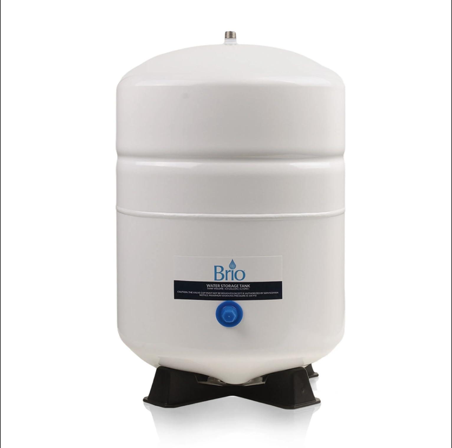 Oceanic Water Systems Reverse Osmosis Water Storage Pressure Tank 4.5 Gallon (3.2 Gal Capacity) Plus Tank Valve and 1/4\" Tubing by Oceanic Water Systems