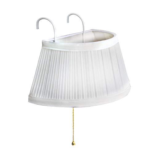 Bandwagon Bandwagon Designer Headboard Lamp Adjustable, Full, Cream