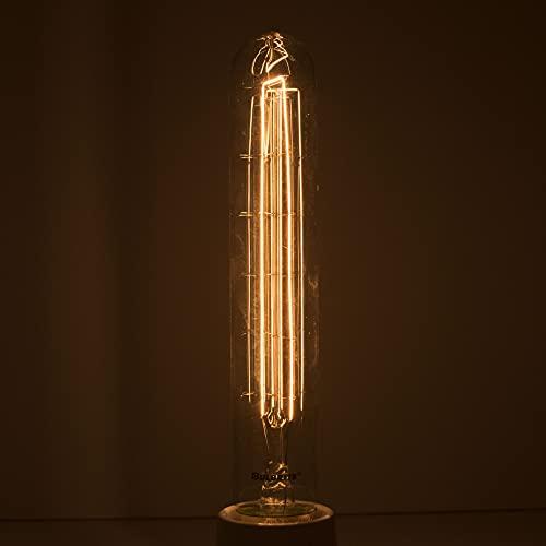 Bulbrite Bulbrite Incandescent T9 Medium Screw Base (E26) Light Bulb, 1 Count (Pack of 1), Antique