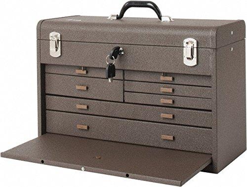 Kennedy Manufacturing Kennedy Manufacturing 520B 7-Drawer Machinist's Chest with Friction Slides, Brown Wrinkle