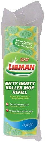 Libman Libman 2011 Nitty Gritty Roller Mop Refill, Yellow, Silver