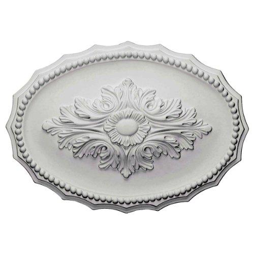 Decorators Hub 16 7/8"W x 11 3/4"H x 1 1/2"P Ceiling Medallion