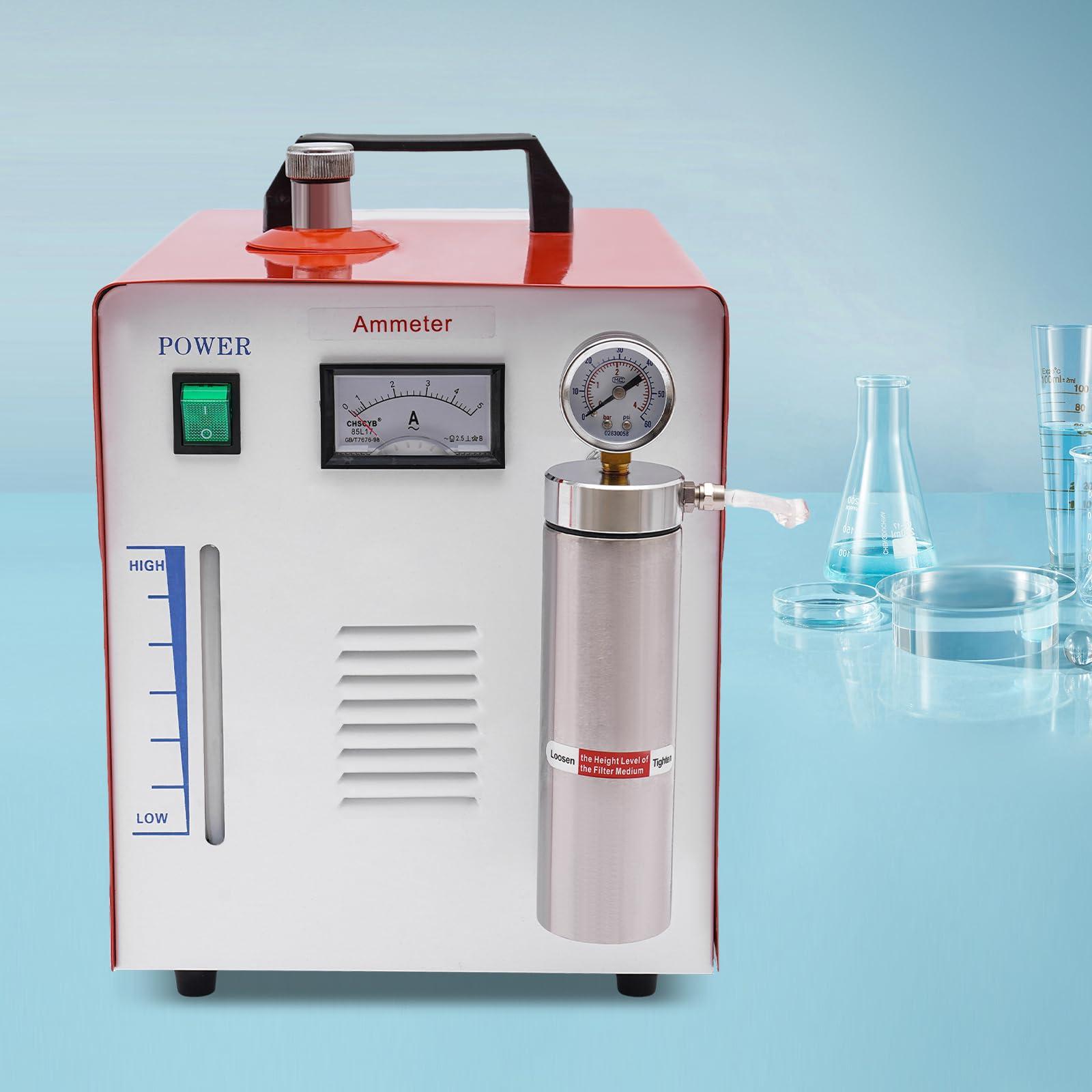 WaShaRoom Flame Generator,Flame Polishing Machine,Welder,Polishing Machine,Portable Acrylic Polisher,200W,0.12Mpa,304 Stainless Steel Red Cleaning Machine Electrolytic Polishing Machine,for Silver,Platinum