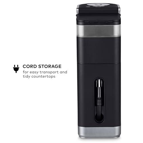 Keurig Keurig K-Mini Plus Single Serve K-Cup Pod Coffee Maker, with 6 to 12oz Brew Size, Stores up to 9 K-Cup Pods, Travel Mug Friendly, Matte Black