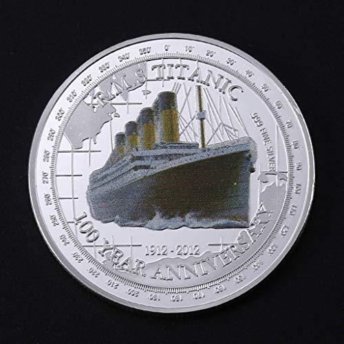 HARPIMER 100 Year Anniversary Titanic Plated Commemorative Coin & Collectable Gift