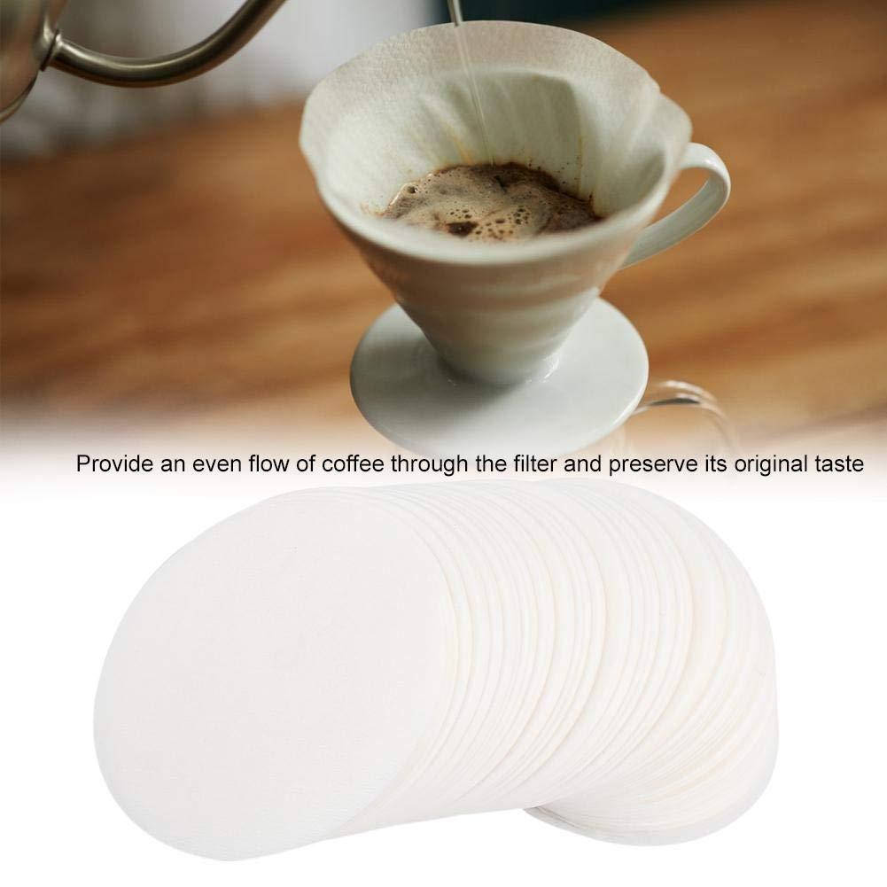 Qiter Filter Paper For Coffee Press Filter, 350Pcs Round Coffee Filters Paper Coffee Maker Filters Strainers For Coffee Maker