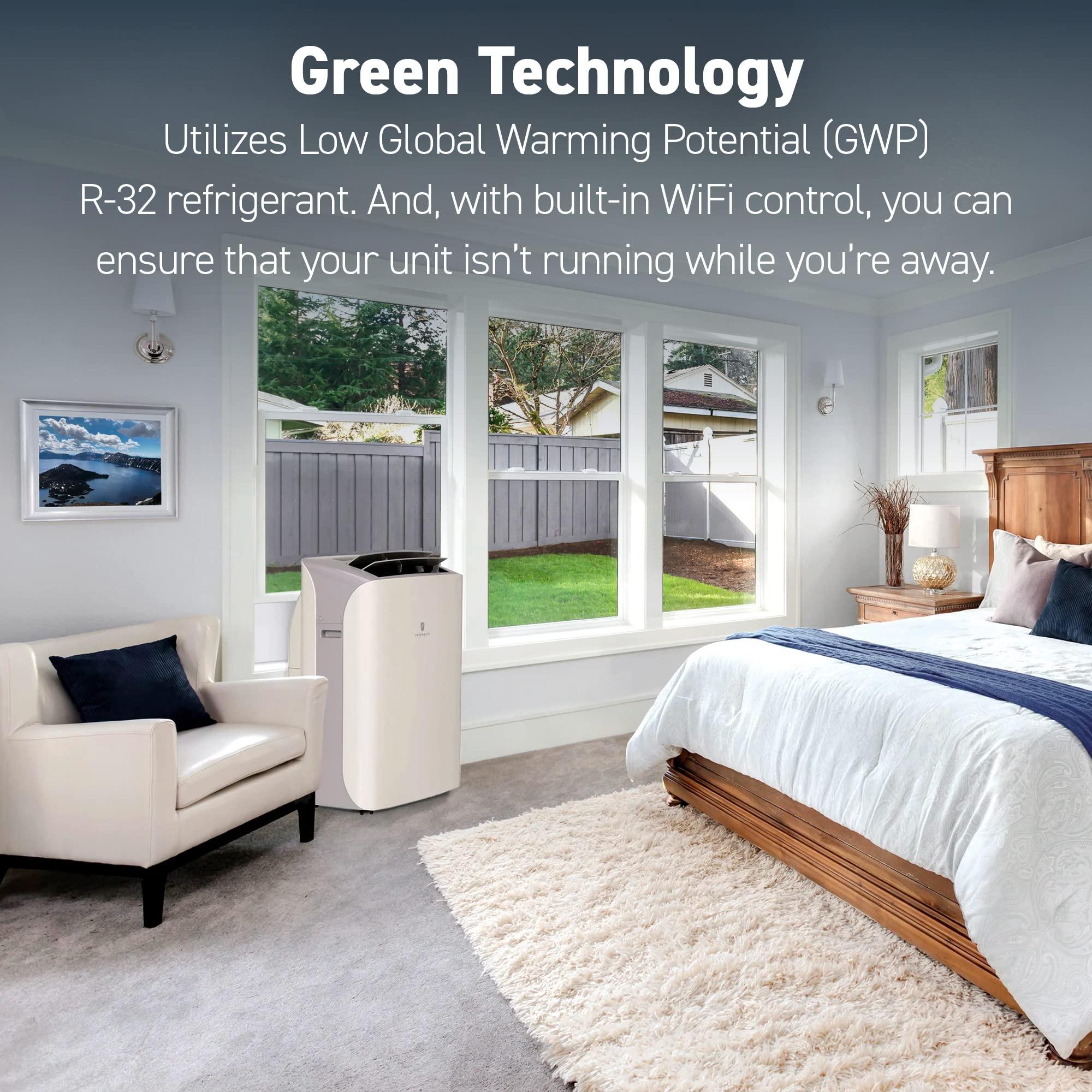 Friedrich Friedrich Air ZHP14DB Zoneaire 4-In-1 Portable Air Conditioner, Heater, Dehumidifier, and Fan With WiFi Mobile Control for Up To 500 Sq. Ft.