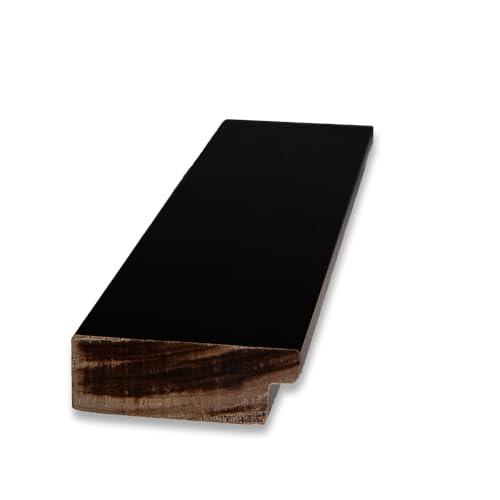 ArtToFrames ArtToFrames 18x26 inch Black Stain on Beech Wood Picture Frame, 2WOM0066-81791-YBLK-18x26