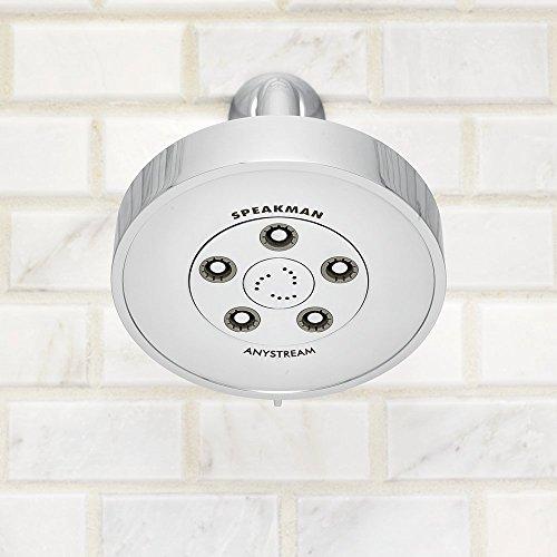 Speakman Speakman S-3010 Neo Anystream High Pressure Adjustable 2.5 GPM Shower Head, Polished Chrome
