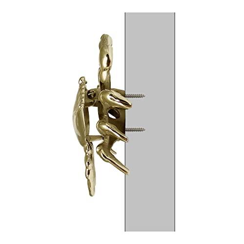 Michael Healy Crab Door Knocker - Brass (Standard Size)