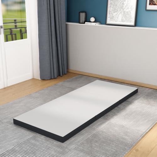 NiamVelo NiamVelo 3 inch Tri-Fold Twin XL Folding Mattress - Luxurious Memory Foam Mattress, Twin Bed Mattress, Perfect for College Dorms and Compact Spaces - Unfold Relaxation Anywhere (3 in, Twin XL)
